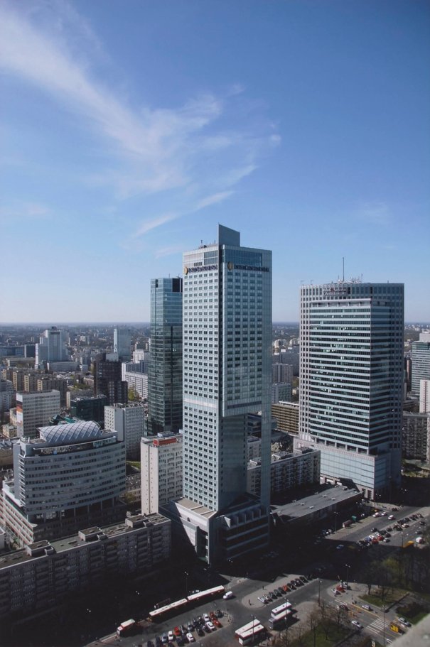 Widok z Pałacu Kultury i Nauki w kierunku północno-zachodnim Pawlak, Ewald 2007