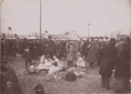 Konrad Brandel,  Zabawy ludowe na Polu Mokotowskim,  1892 lub 1893