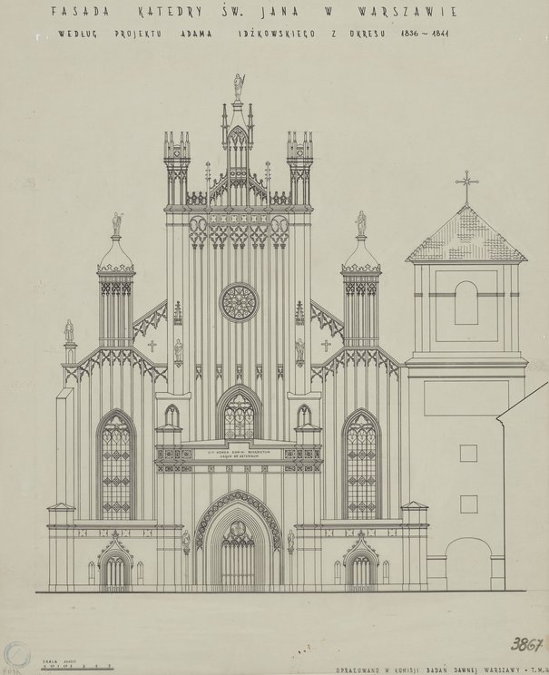 Dokumentacja z badań KBDW, sekcja architektoniczna