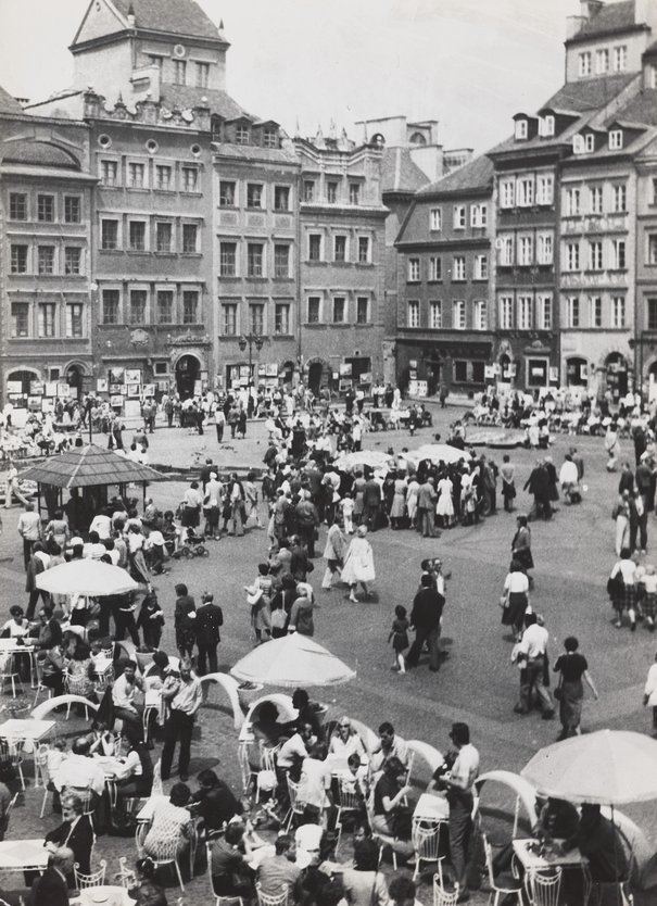 Rynek Starego Miasta w wiosenne lub letnie popołudnie Hartwig, Edward przed 1984
