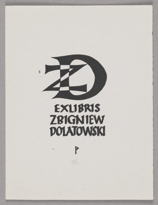 Zbigniew Dolatowski, Ekslibris Zbigniewa Dolatowskiego, 2. poł. XX w.