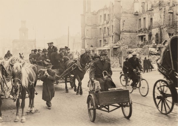 Jan Ryś, Ruch na ulicy Marszałkowskiej w początkach okupacji, 1939