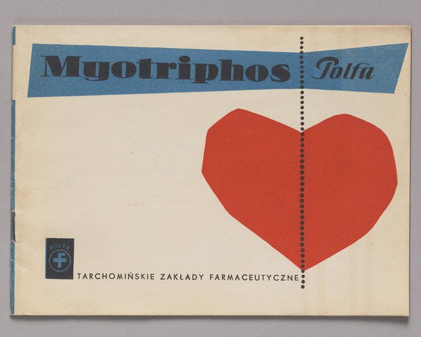 Dom Słowa Polskiegox, Agencja 'OMNIPRESS', Tarchomińskie Zakłady Farmaceutyczne 'Polfa',  Broszura informacyjna leku Myotriphos,  między 1961 a 1980