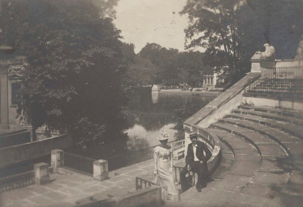 Amfiteatr w Łazienkach, ok. 1902