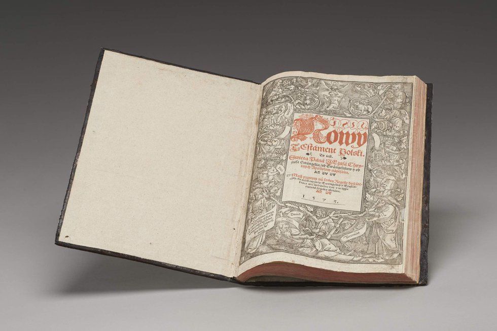 Drukarnia Mikołaja Scharffenbergera, Nowy Testament Polski (Biblia Leopolity), 1575