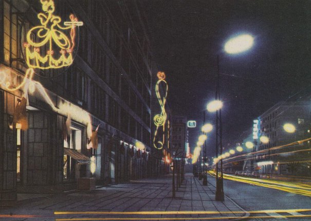 Piotr Krassowski, Ulica Krucza nocą, 1969