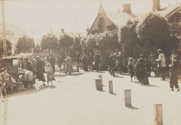 Dworzec kolejki do Piaseczna, Góry Kalwarii i Grójca (1898)