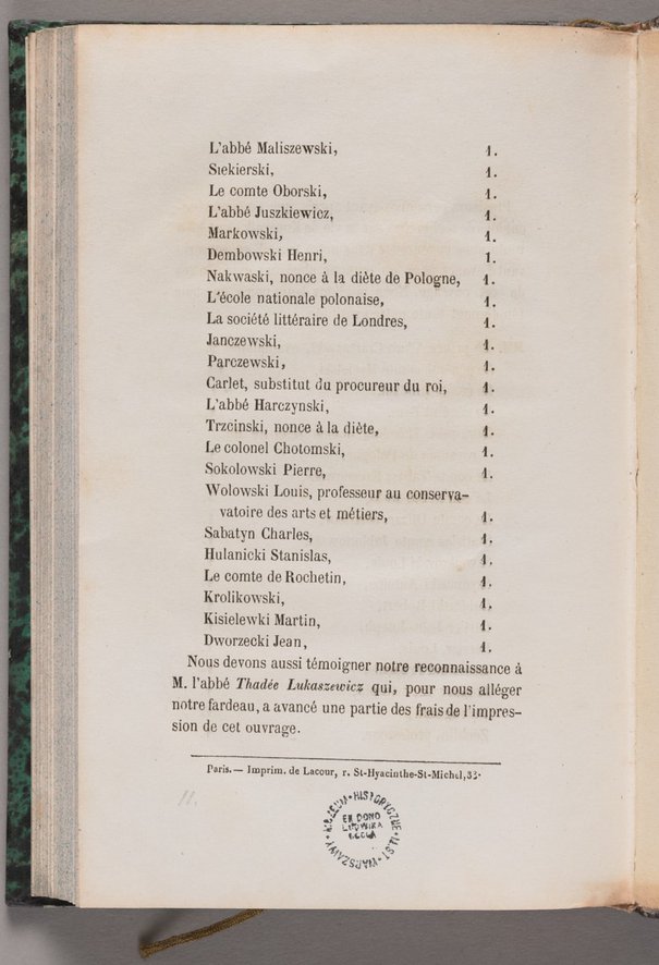 Jean Czynski, Mikołaj Kopernik et ses travaux, ze zbiorów Biblioteki Muzeum Warszawy