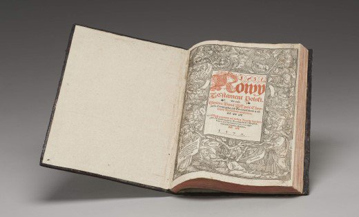 Drukarnia Mikołaja Scharffenbergera,  Nowy Testament Polski (Biblia Leopolity), 1575