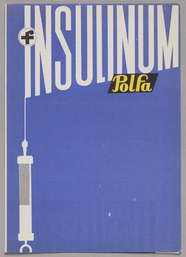 RSW Prasa, Tarchomińskie Zakłady Farmaceutyczne 'Polfa',  Ulotka informacyjna leku Insulinum,  między 1961 a 1980
