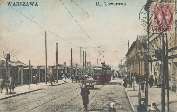 Józef Ślusarski, Ulica Towarowa, ok. 1910