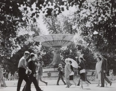 Fountain in the Saxon Garden, 1970s