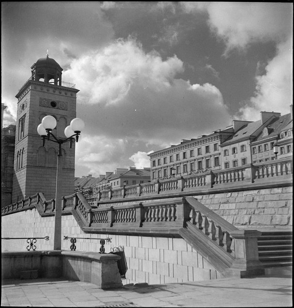 Edward Hartwig, Schody przy placu Zamkowym, lata 50. XX w.