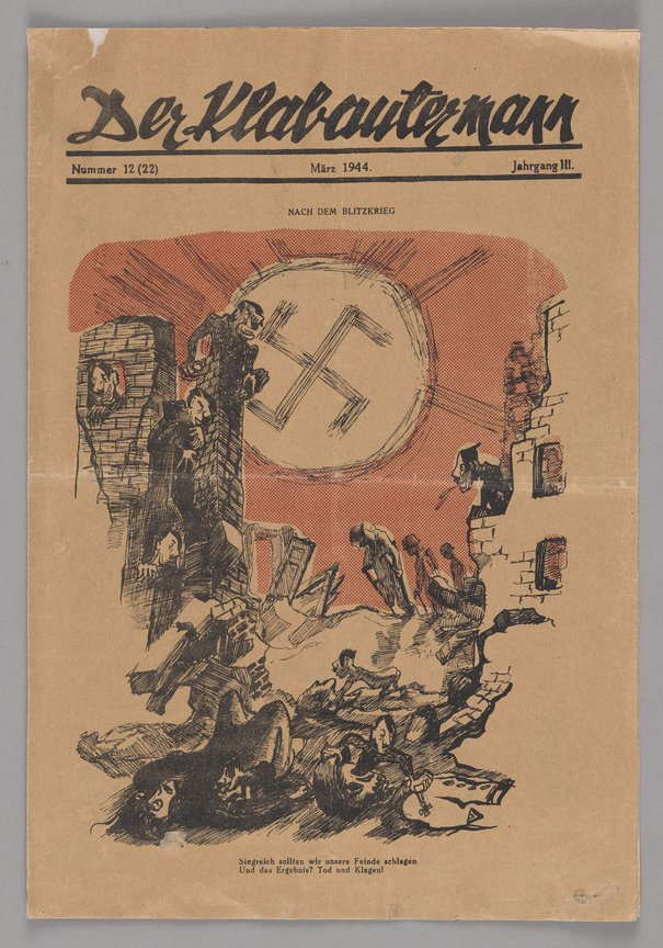 Kazimierz Feliks Kumanicki ps. Kozakiewicz, Stanisław Tomaszewski ps. Miedza, Czasopismo p.t. 'Der Klabautermann', R. III, Nr 12 (22) z marca 1944 r., marzec 1944