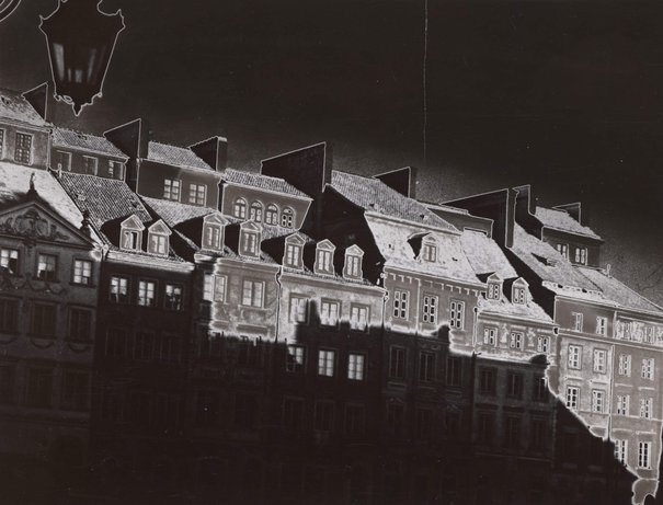 Edward Hartwig, Kamienice przy Rynku Starego Miasta, 1958