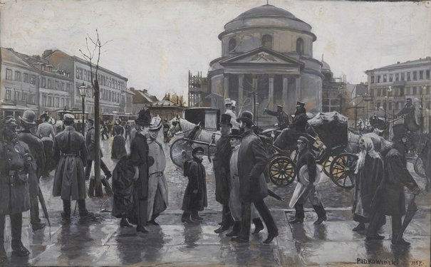 Plac św. Aleksandra Podkowiński, Władysław 1887